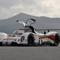 Peugeot 905B on show at Le Mans